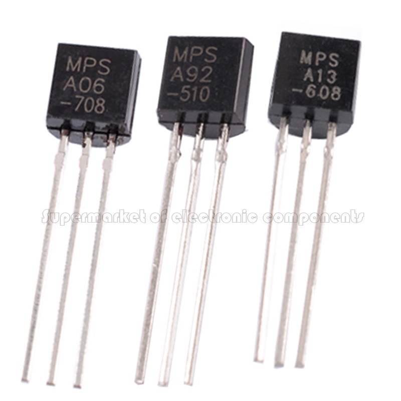 Bộ 50 Ống Pha Lê MPSA06 MPSA13 MPSA56 MPSA92 TO-92