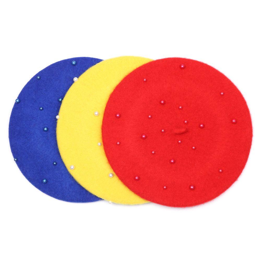 Okdeals Headgear tập đi. Mũ Beret Giữ Ấm Cao Cấp Thời Trang