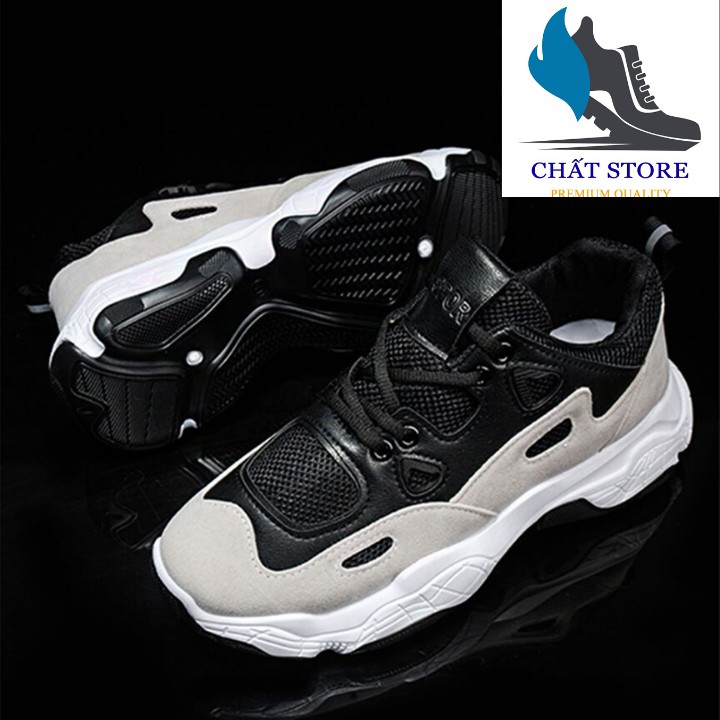 Giày Thể Thao Nam 🔥DUY NHẤT🔥 Giày Sneaker Tăng Chiều Cao Kiểu Dáng Sport, Phong cách hầm hố