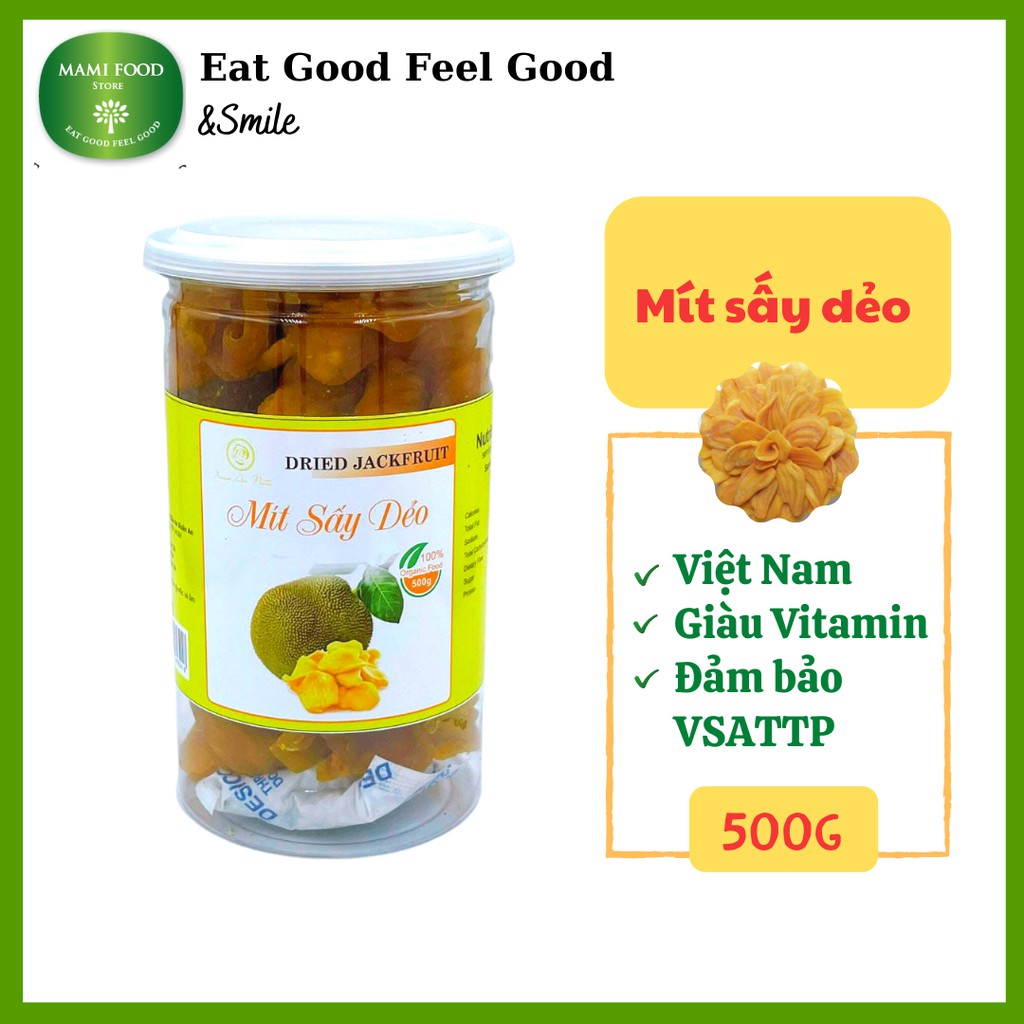 Mít Sấy Dẻo Hộp 500gr