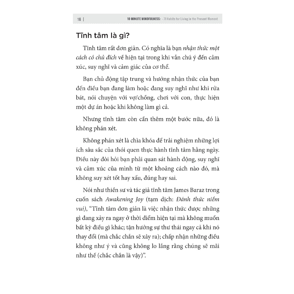 Sách - 10 Phút Tĩnh Tâm - 71 Thói Quen Cân Bằng Cuộc Sống Hiện Đại