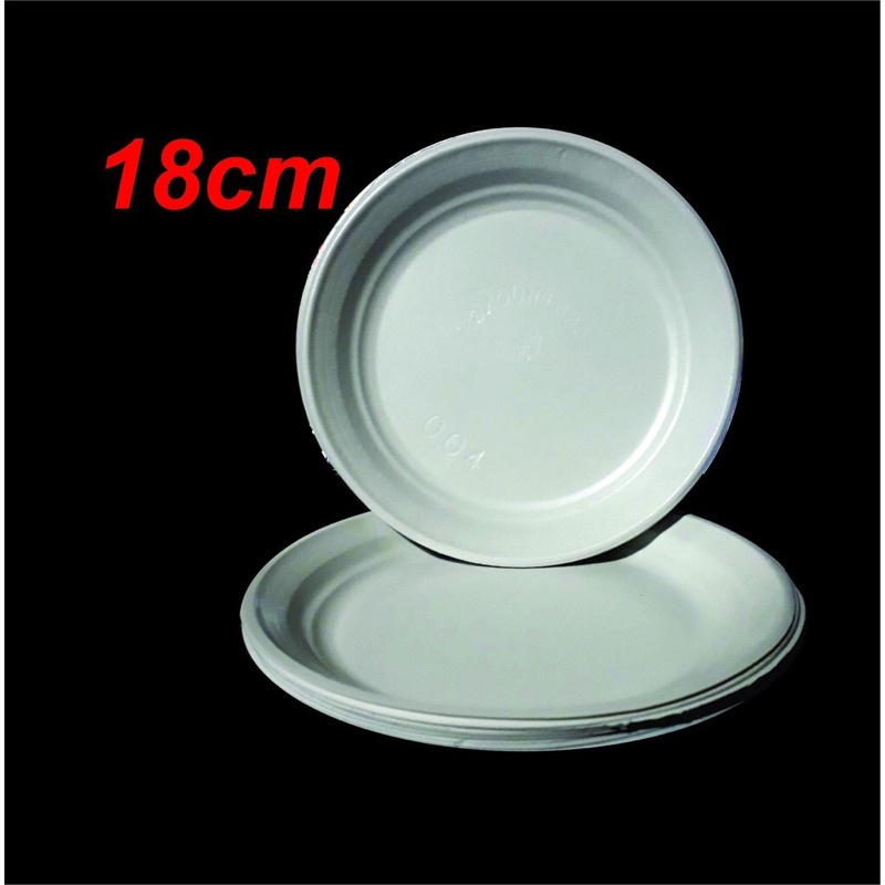 Đĩa nhựa dùng 1 lần lốc 50cái 12cm 14cm 16cm 18cm 23cm