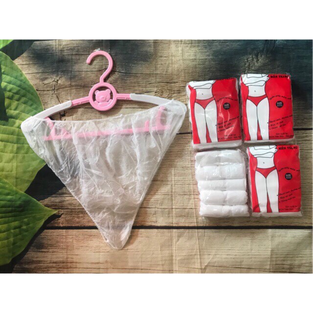 6 loại quần lót giấy cotton Hiền Trang miễn giặt tiện lợi sử dụng 1 lần cho mẹ sau sinh (set 5/6 cái) QL03-08 GTT