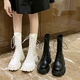 Giày boots cao cổ thời trang cá tính phong cách ulzzang