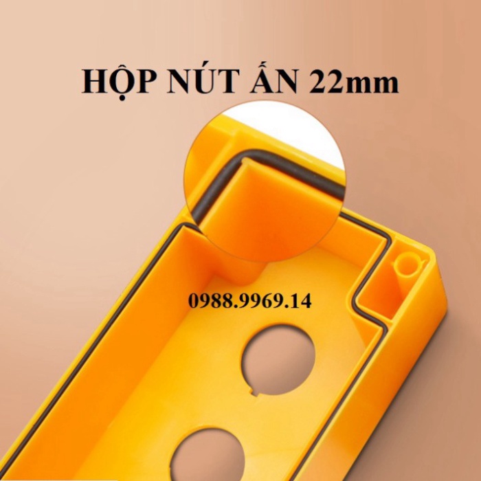Hộp Nút Nhấn Lỗ 22mm có chống nước