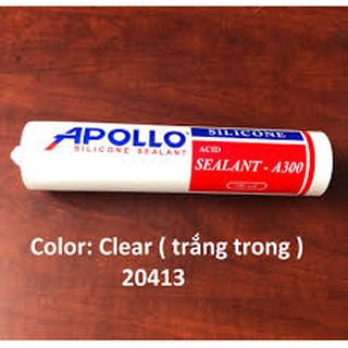Keo Silicon Apollo A300 (Trắng Trong - Trắng Đục - Đen)