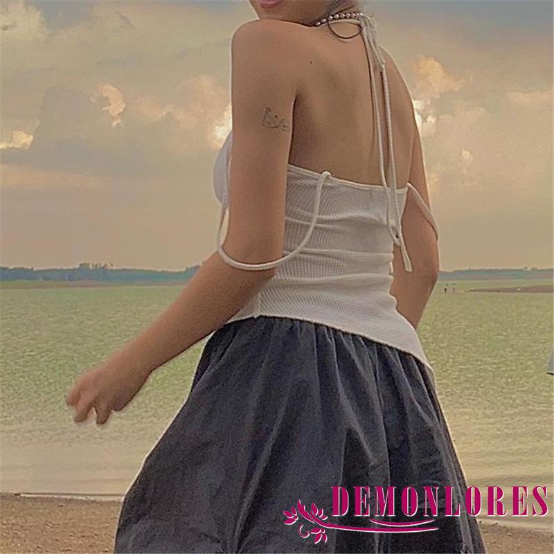 Áo không tay màu sắc đơn giản dành cho nữ