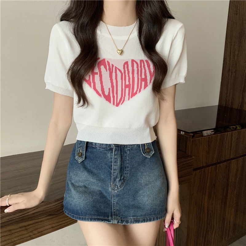 Áo Thun NgắN Tay DáNg Ôm ThờI Trang Cho Nữ JL-TX-346