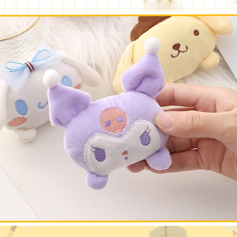 SANRIO Ghim Cài Áo Dễ Thương Ghim Cài Balo Phụ Kiện Cài Áo Ghim Cài Áo Đính Đá Cài Áo Ngọc Trai Trâm Cài Tóc Cổ Trang