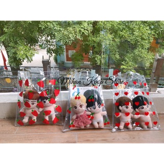Túi trong hoa quả đựng doll