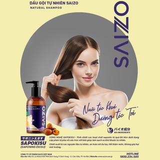 Dầu Gội Đầu Không Bọt Saizo