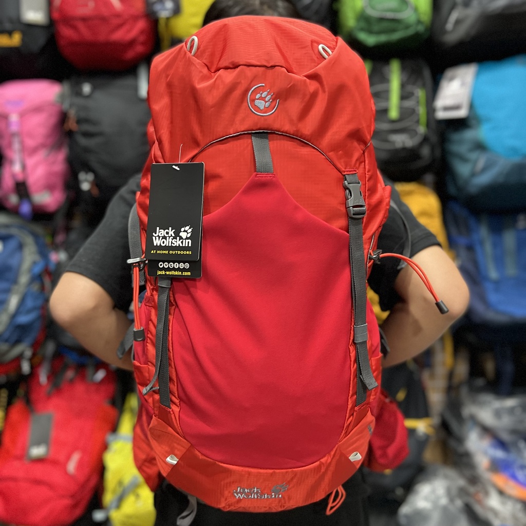 Balo du lịch, phượt, trekking Jack Wolfskin 40L model 2022