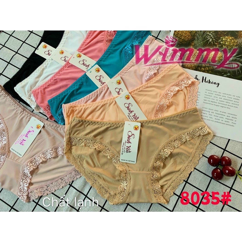 Combo 10 Quần Lót Sinh Yến 8035 Chất Mềm Đẹp