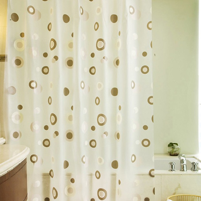 Rèm Cửa Nhà Tắm Peva Cao Cấp Decor Nhiều Họa Tiết Đẹp Cá Tính Chống Nước