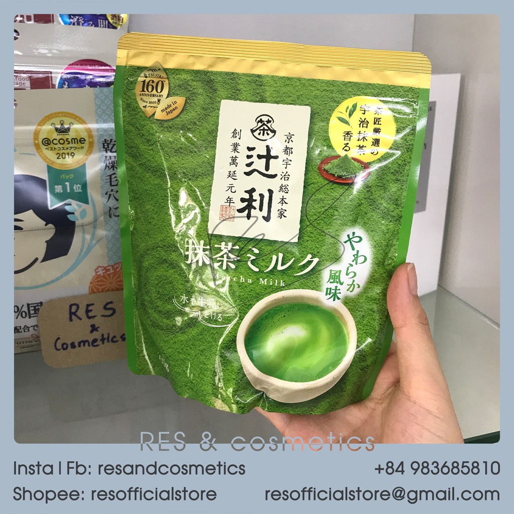 Bột trà xanh Tsujiri Matcha Milk [200g]