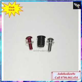 Combo Ốc M5 + Long Đền Nhựa + Cao Su Gắn Mão WinnerX | Anhthodien9x