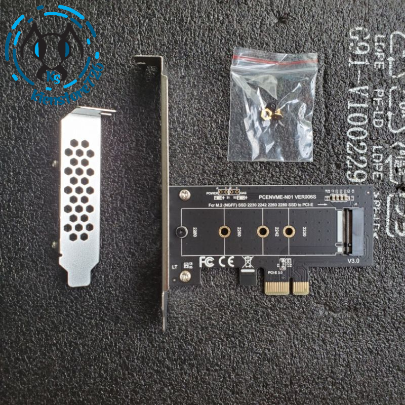 Card chuyển đổi PCIE x1 to M.2 NVME .kienstore358