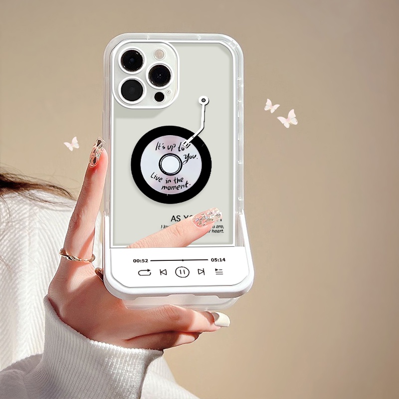 Ốp Điện Thoại TPU Silicon Mềm Chống Sốc Có Giá Đỡ Cho IPhone 11 12 13 Pro Max 8 7 6S Plus X XR XS SE 2020