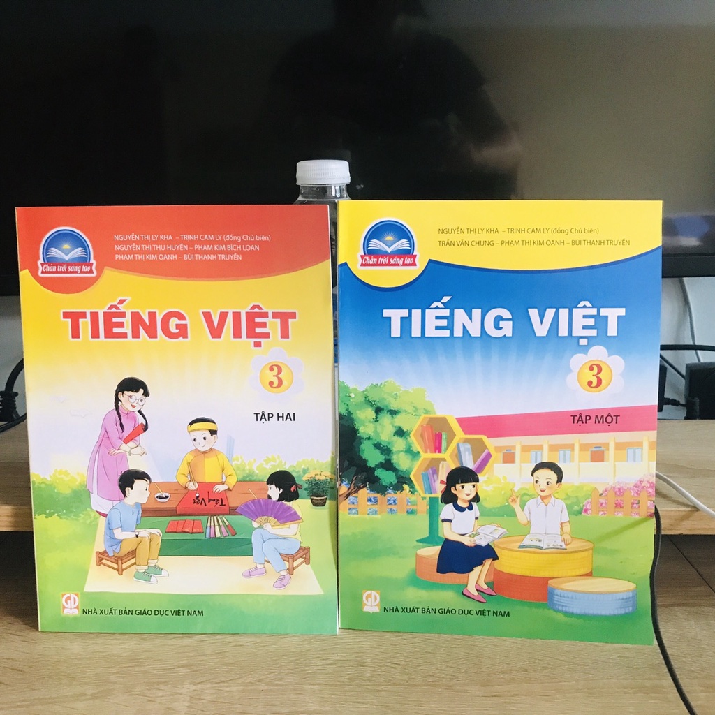 COMBO Bìa bao, tiếng việt+vbt lớp 3 theo chân trời sáng tạo, tặng kèm bìa bao kính đẹp [VPP KIẾN MỘC]