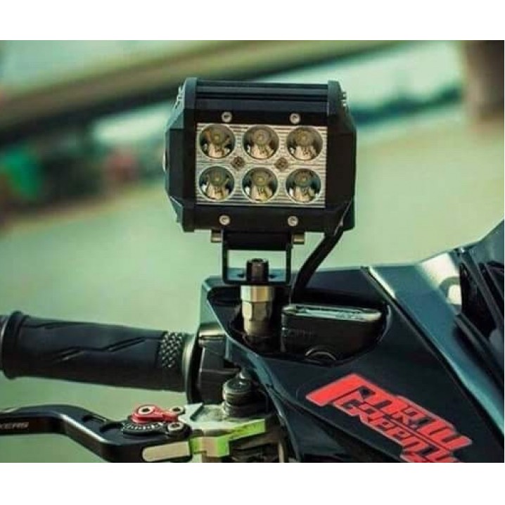 Đèn đi phượt xe máy xe tay gas 6 bóng siêu sáng chiếu chiếu cực xa độ gom mạnh | BigBuy360 - bigbuy360.vn