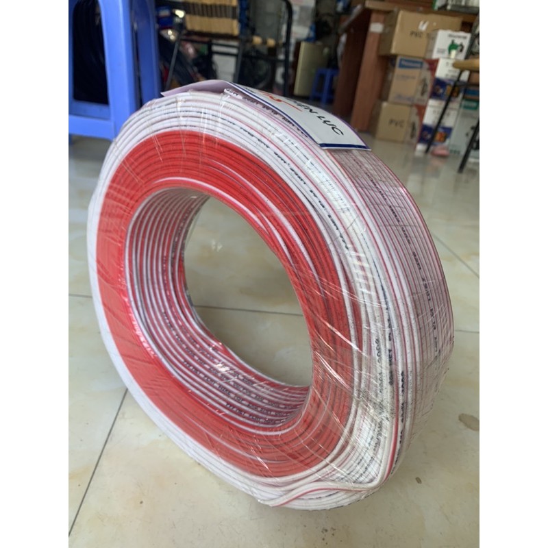 Combo 5m 10m dây đôi 0,5 lõi đồng tặng cầu đấu