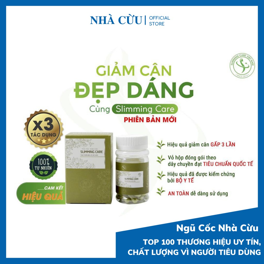 Trà thảo mộc giảm kg Slimming Care 30 viên nhộng