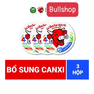 Combo 3 hộp Phô mai Con bò cười 16 miếng vị Truyền thống