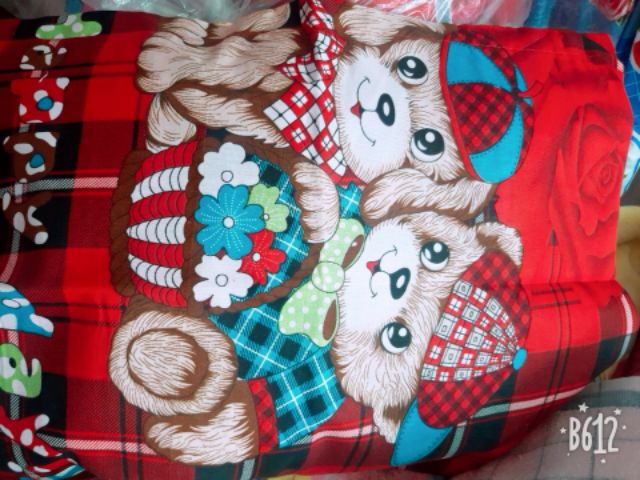 Gối Nằm Ngủ Kèm Sẵn Vỏ Gối Cotton Siêu Rẽ