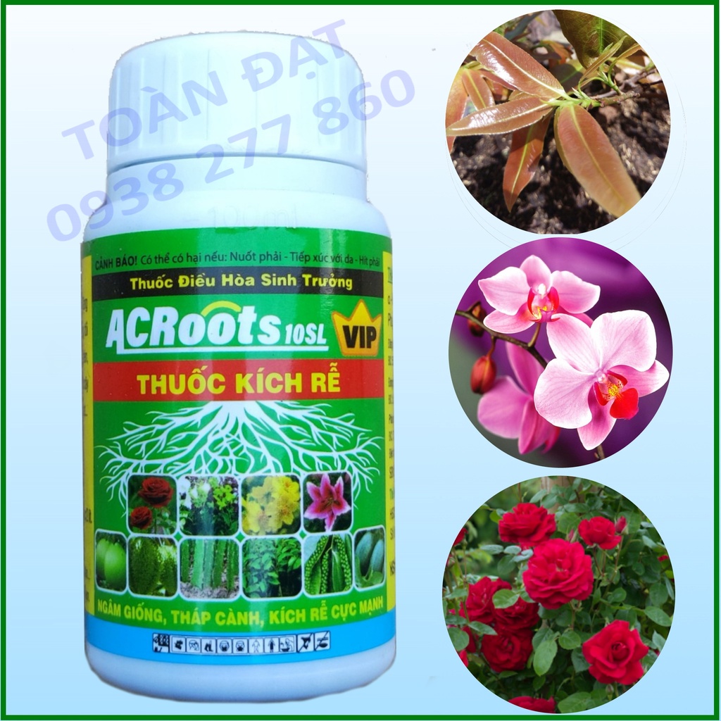 Kích Ra Rễ Roots 2 (100ml) - phân bón lá Roots2 - Ra Rễ cực mạnh Roots2