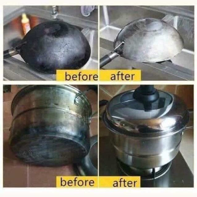 [ SÁNG BÓNG ] Bột tẩy rửa đa năng - Vệ sinh nhà bếp, nhà tắm - Bột tẩy trắng xoong nồi, chảo nhập khẩu Hàn Quốc