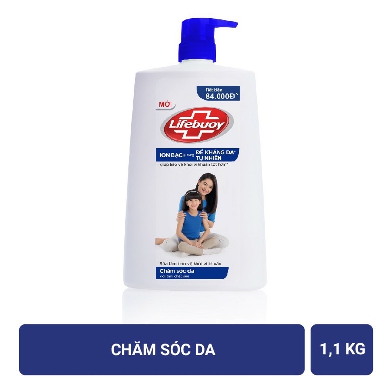 Sữa tắm Lifebuoy diệt khuẩn bảo ve vượt trội
