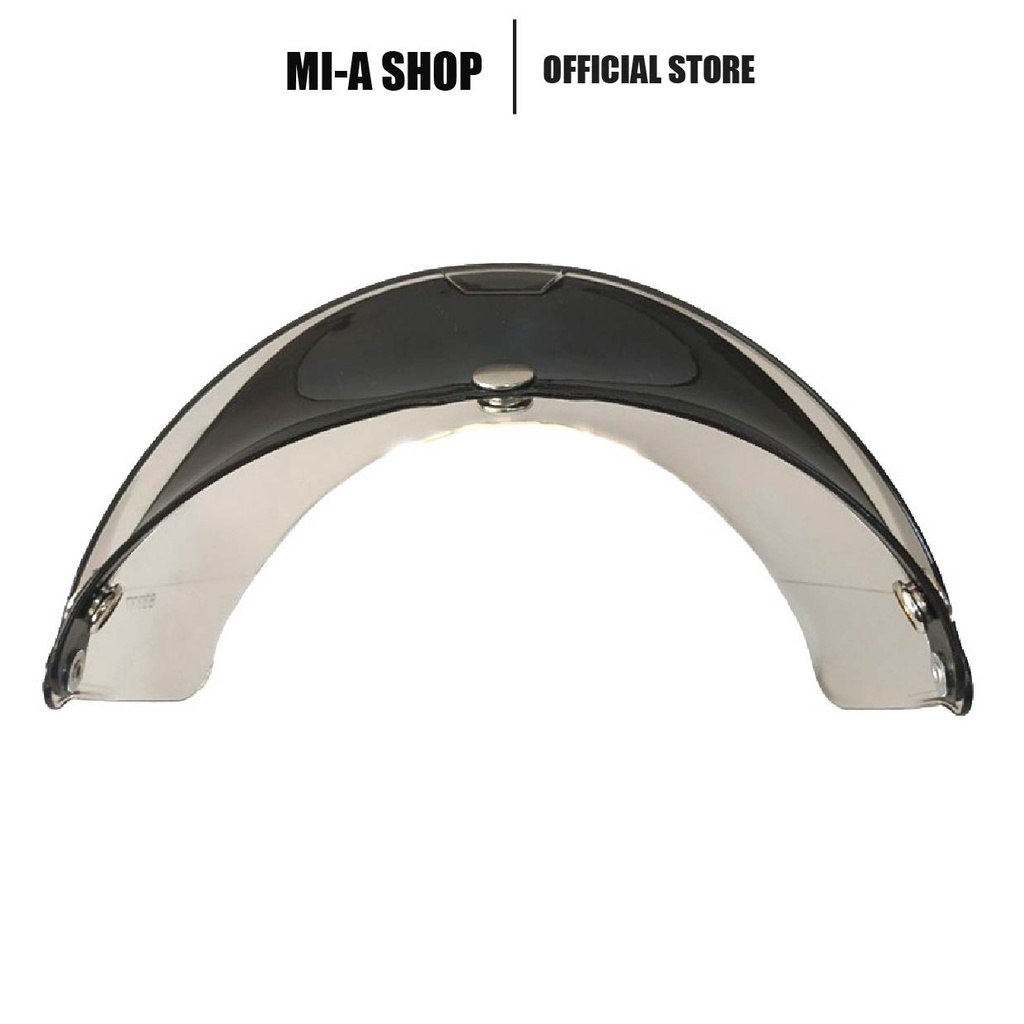 Kính rời 3 khuy Sunda CA-105 gắn nón bảo hiểm 1/2 hoặc 3/4 lưỡi trai - chính hãng Sunda