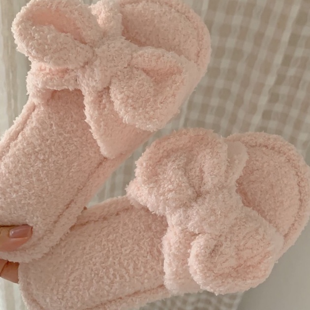 Dép Bông Đi Trong Nhà Cao Cấp Phong Cách Nhật Bản