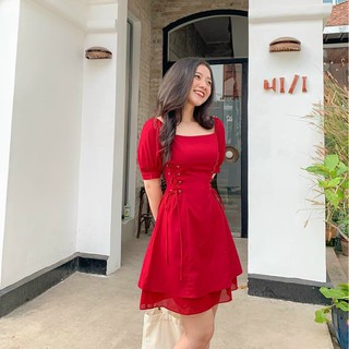 ĐẦM CỔ U ĐAN DÂY