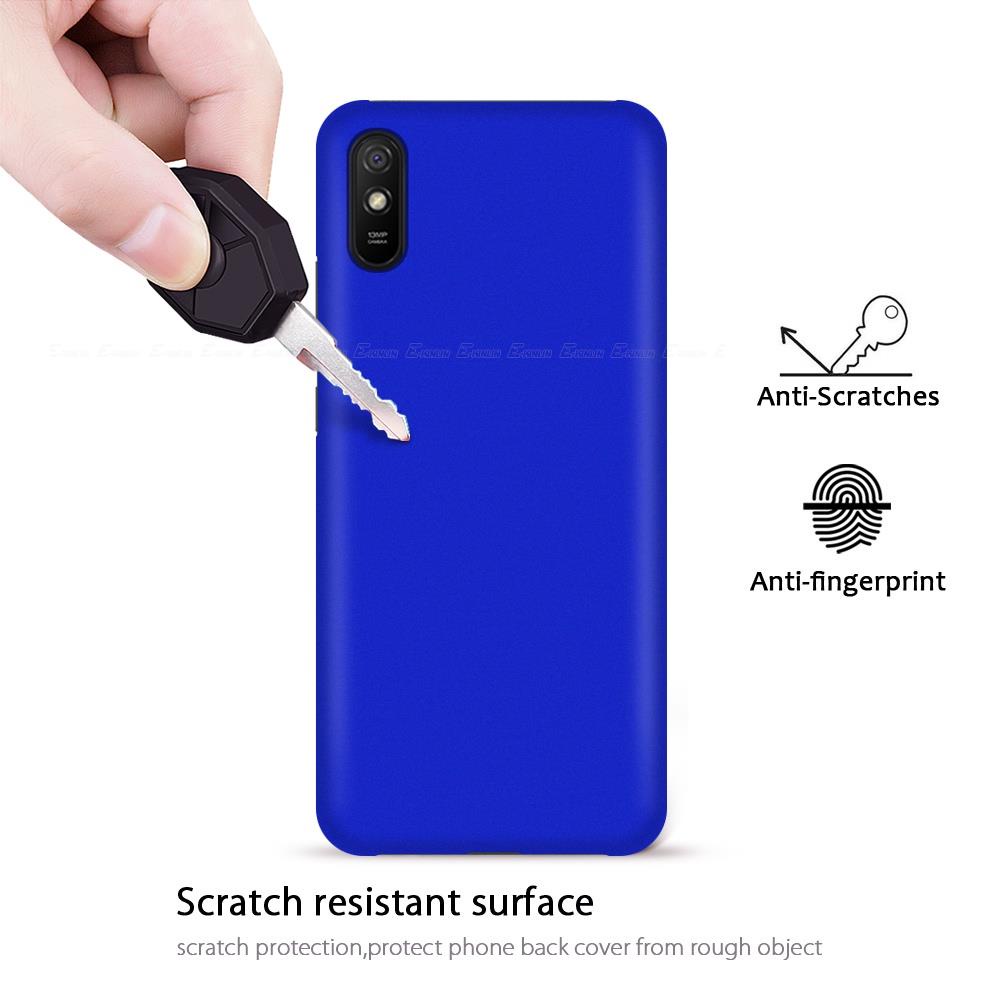 Ốp Điện Thoại Nhựa PC Cứng Siêu Mỏng Mặt Nhám Cho Xiaomi Redmi Note 9S 9 Pro Max Prime