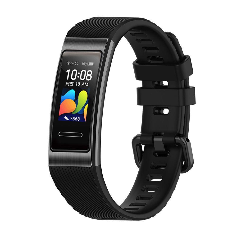 Dây Đeo Silicon Có Khóa Gài Thời Trang Cho Huawei Band 4 3 pro