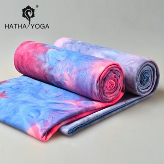 Chính Hãng Khăn Yoga Hatha Trải Thảm Mềm Mại Chống Trượt Cao Cấp