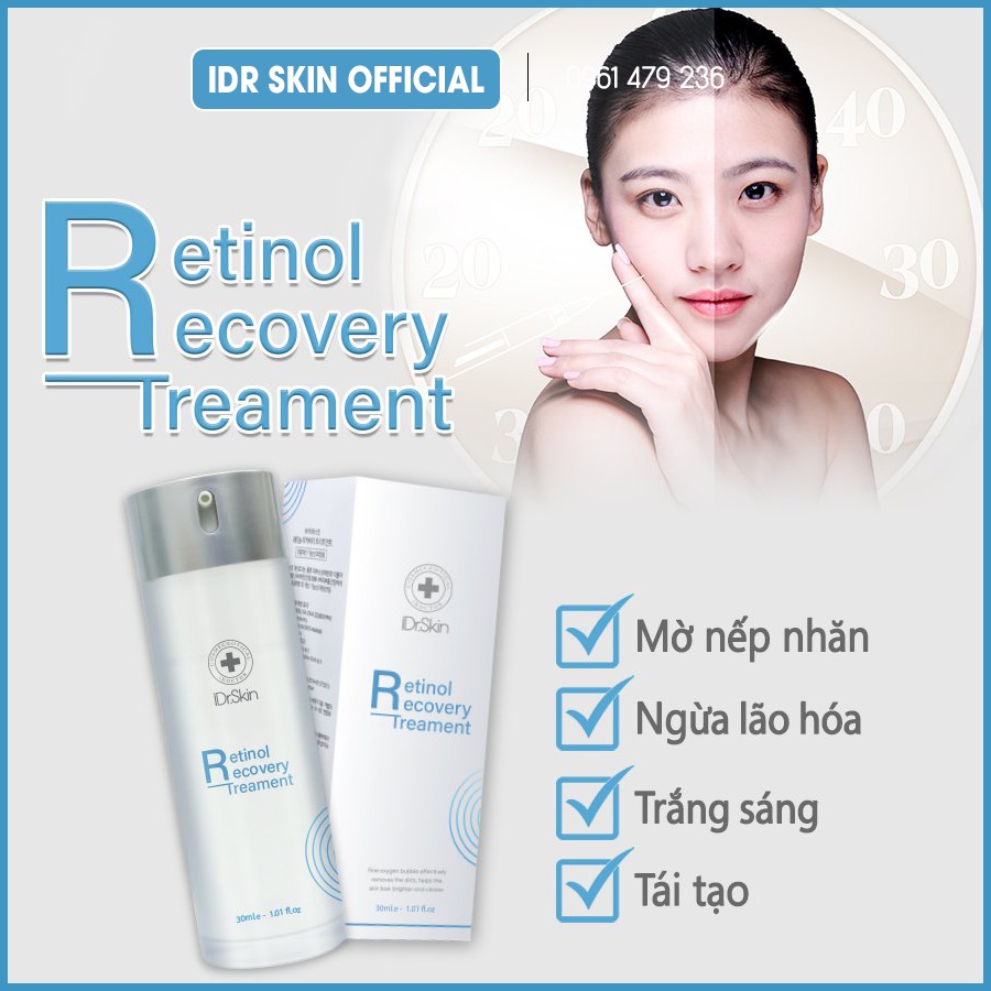 Kem dưỡng tái tạo IDr Skin _ Retinol Recovery Treatment 0.5%