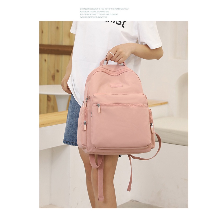 Balo nam nữ thời trang phong cách Hàn Quốc dày dặn chống thấm nước dùng cho BEE GEE BLNN9045