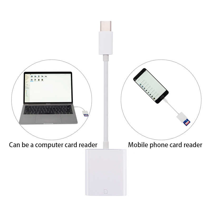 USB-C to sang đầu đọc thẻ