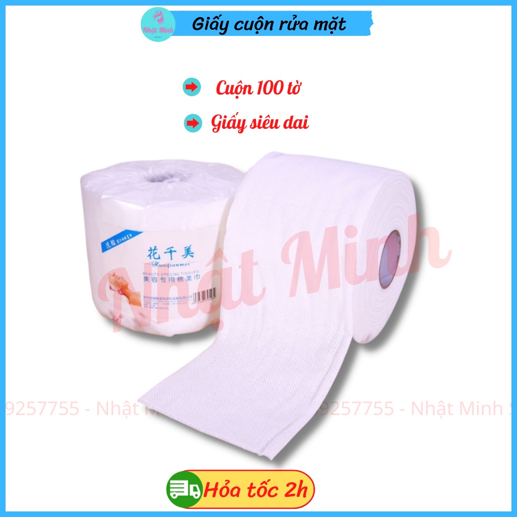 Giấy cuộn lau mặt siêu dai, mềm
