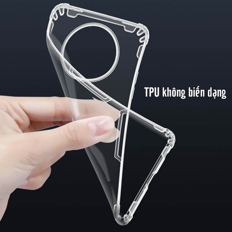 Ốp lưng cho Xiaomi Poco X3 NFC TPU trong suốt Nillkin NATURE