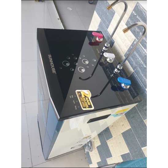Máy lọc nước Sunhouse 10 lõi nóng lạnh, máy lọc nước RO chính hãng - SHR76210CK | BigBuy360 - bigbuy360.vn