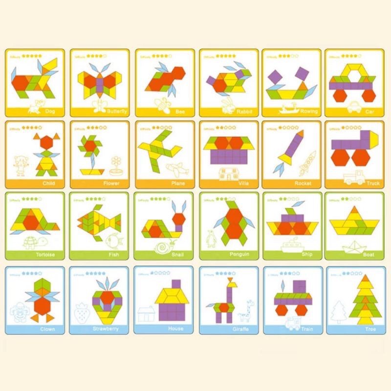 Đồ chơi ghép hình khối 155 chi tiết Montessori phát triển tư duy cho bé