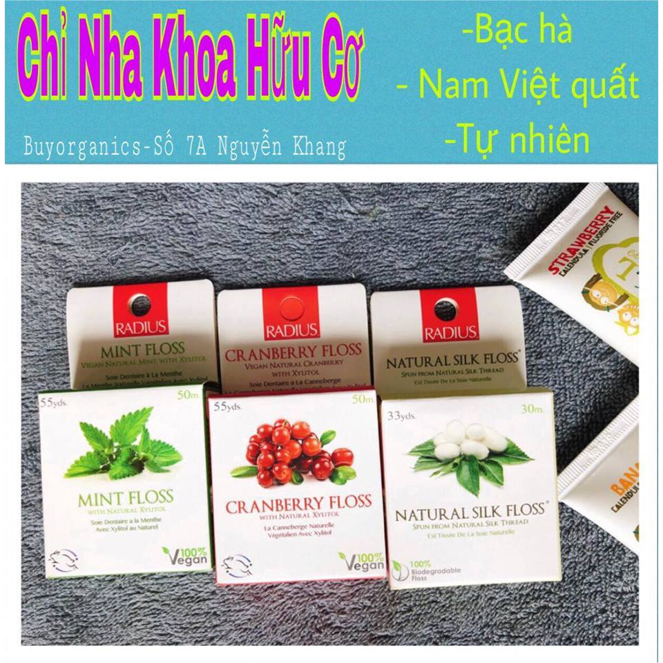 Chỉ nha khoa hữu cơ - Radius