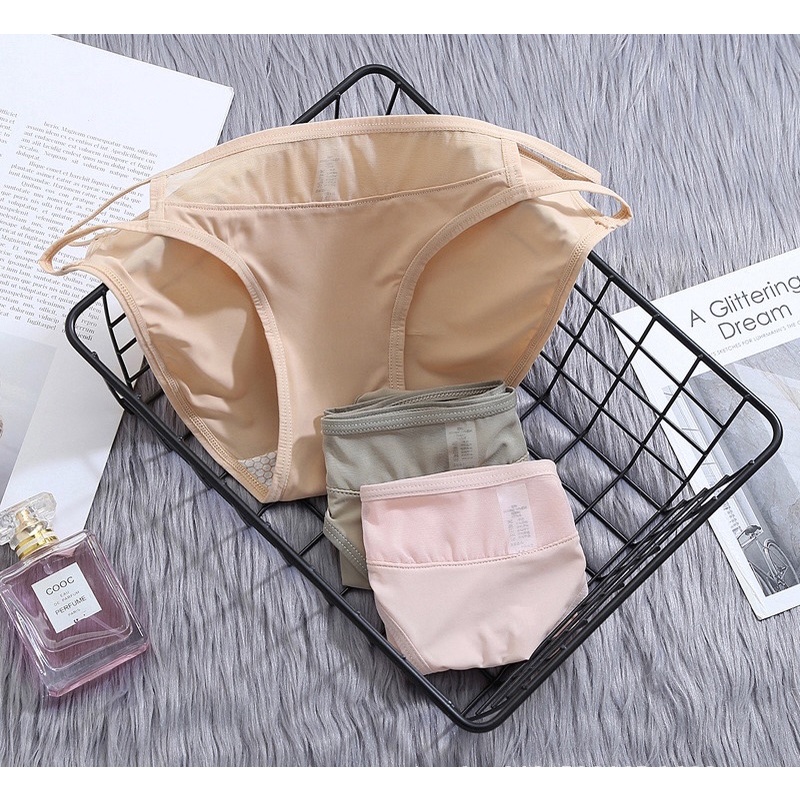 Quần lót thun lạnh phối hông sexy MS18