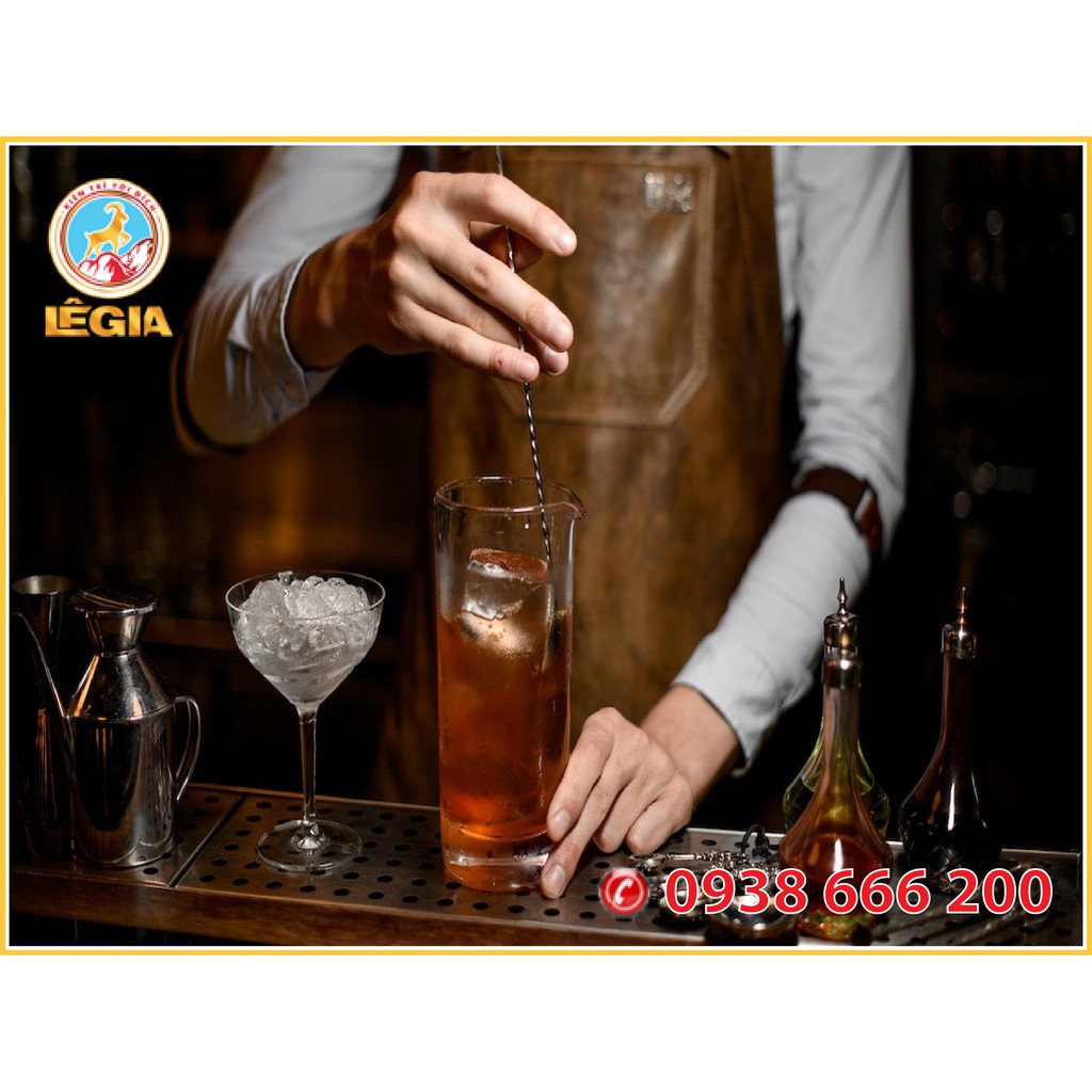 Muỗng SPOON Khuấy 2 Đầu Pha Chế Bartender