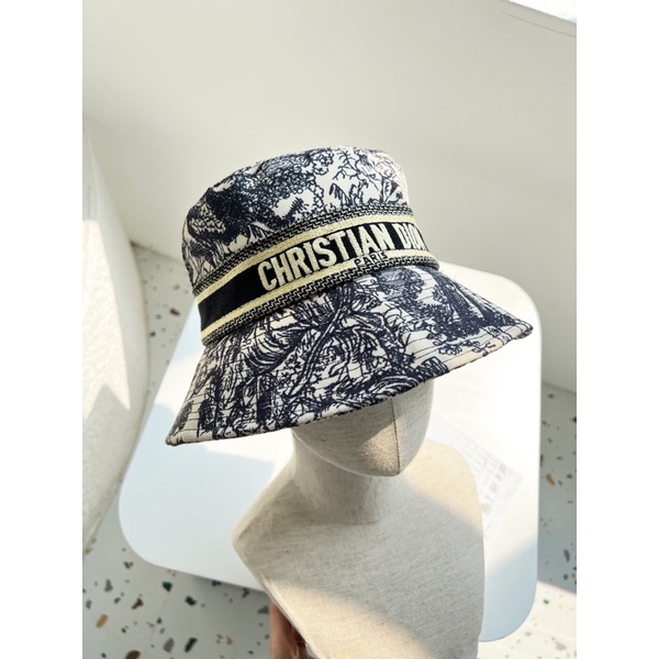 ❌Mũ Dior bucket hoạ tiết