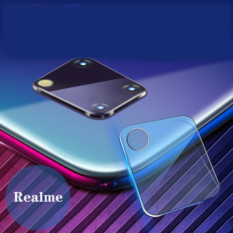 Kính cường lực bảo vệ camera dành cho OPPO Realme C67 C51 C53 C55 C30s C30 C33 C35 C21Y C25Y C21 C20 C25 C25s C17 C15 C12 C11 Realme 11 10 7 6 5 9 9i 8 8i 7i 6i 5i 5s 5i