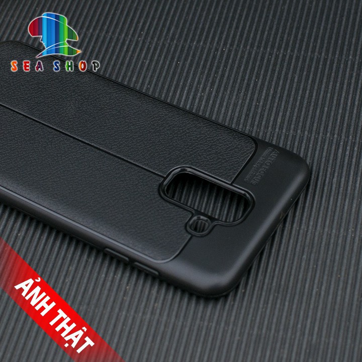 Ốp lưng Samsung Galaxy A6 Plus vân da loại A